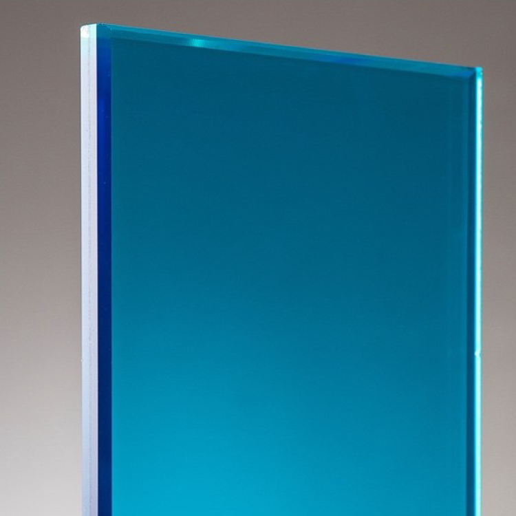 vidrio azul